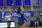 Volleyball vs Emerson  Wheaton College Women's Volleyball vs Emerson College. - Photo by Keith Nordstrom : Wheaton, Volleyball, VB2019